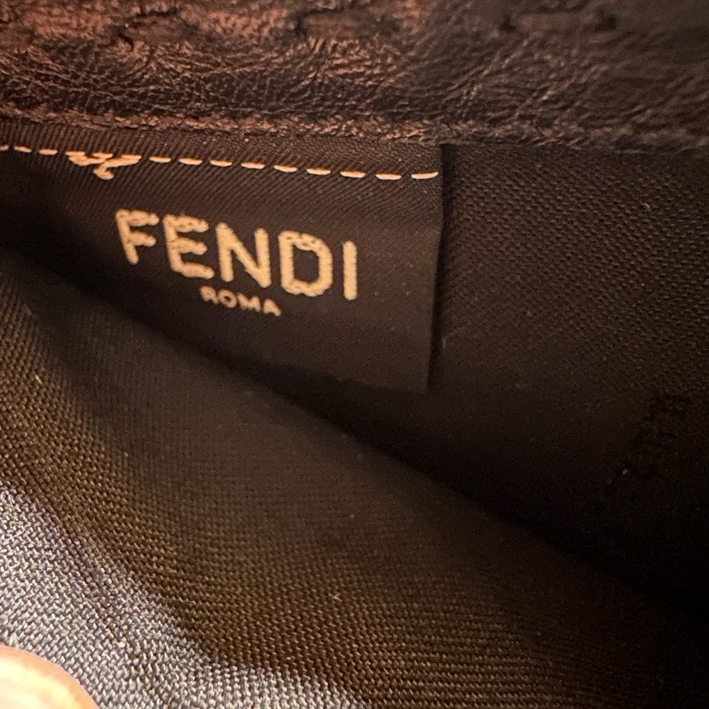 Fendi Black Leather Wallet - Picture 5 of 11